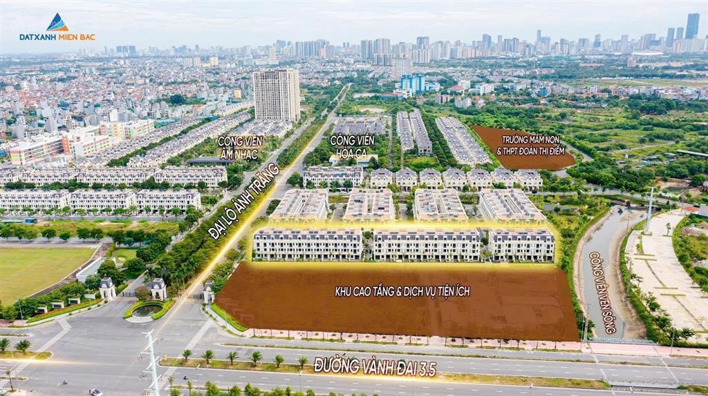 Cần bán gấp căn liền kề 90m2 loại 2 mặt tiền ngay đại lộ ánh trăng 58m.0968 616 ***