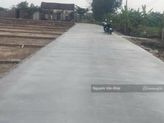 Bán đất an tập lương tài dt 100m2, mt 6m, đường trước đất 6m, cách tỉnh lộ 285 chỉ 100m