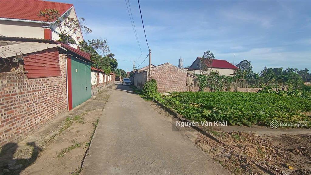 Bán đất, trừng xá lương tài dt 100m2 mt 6m8 ôtô vào đất dân cư đông đúc, cách tỉnh lộ 285 chỉ 400m