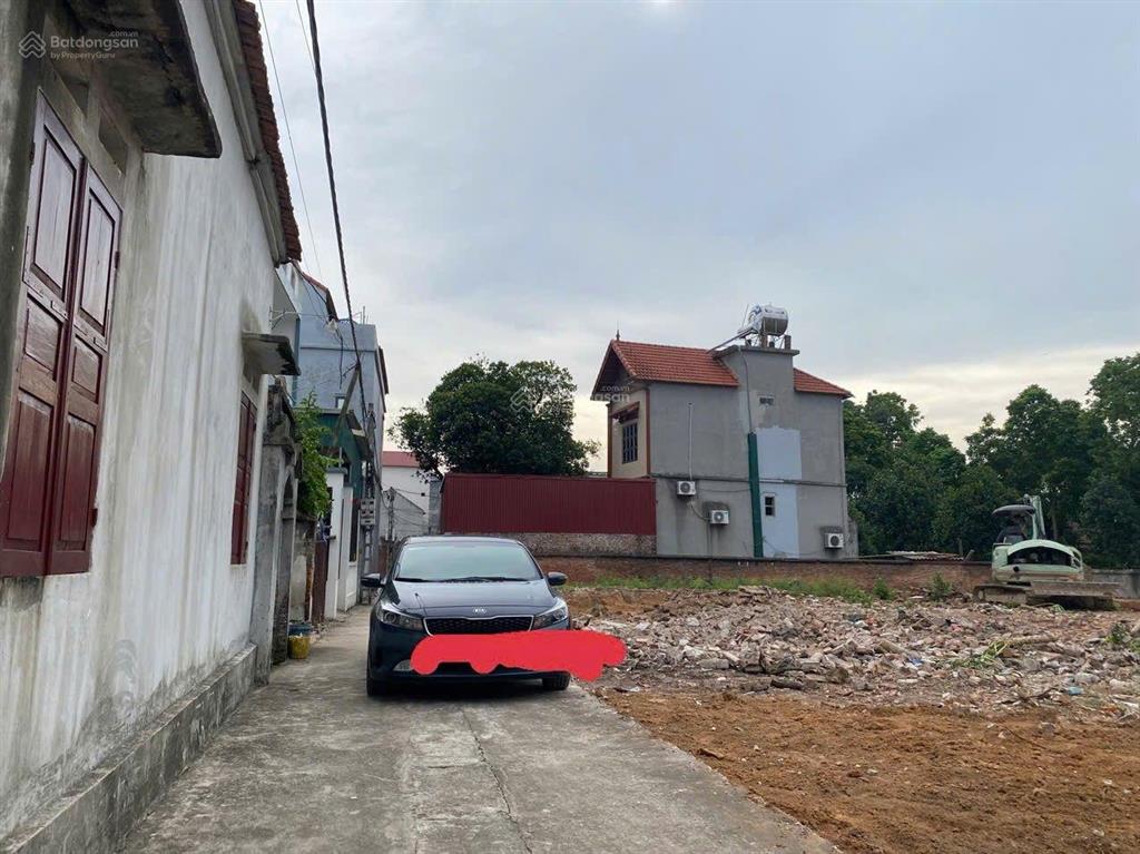Bán đất f0 ninh xá thuận thành dt 60m2, mt hơn 4m ngõ 3m dân cư đông đúc gần khu công nghiệp