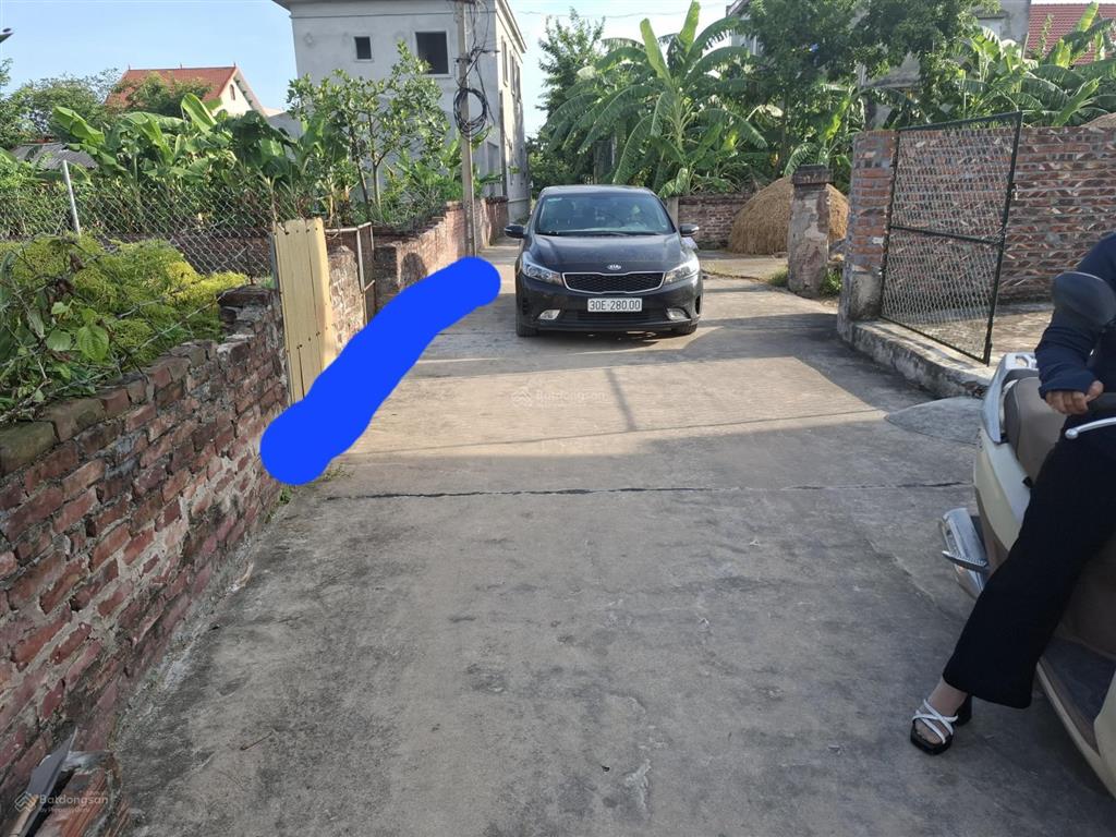 Bán đất fo nhấy trai lương tài dt 102m mt 4m50 nở hậu đường chước đất 5m ôtô tránh dân cư đông