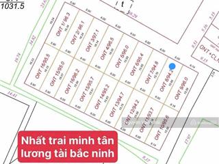 Bán,đất nhất trai lương tài dt 95m mt hậu 6m ô tô thông cách trường cấp 1 cấp 2 chỉ 500m