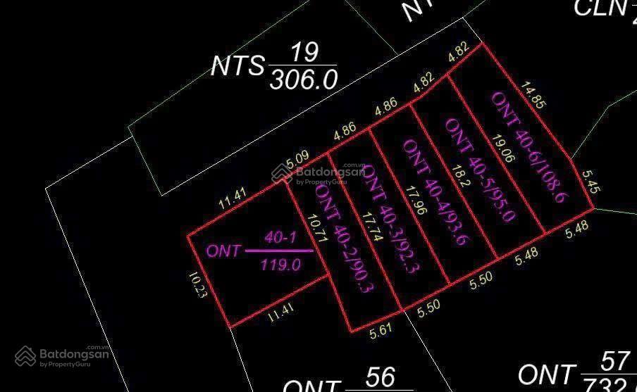 Bán đất nhất trai minh tân lương tài dt 92m2, mt 5m ôtô vào đất dân cư đông đúc, ngõ 5m