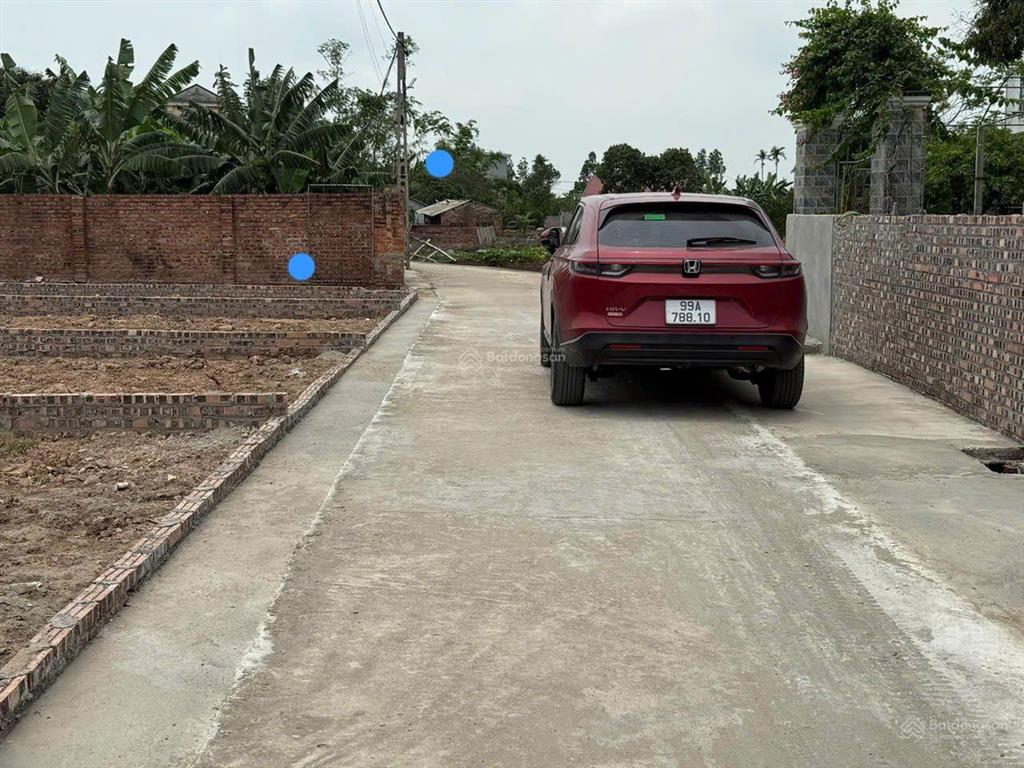 Bán đất nhất trai minh tân dt 91m mt hậu 5m ngõ 5m ô tô vào đất dâm cư đông gần chợ trường