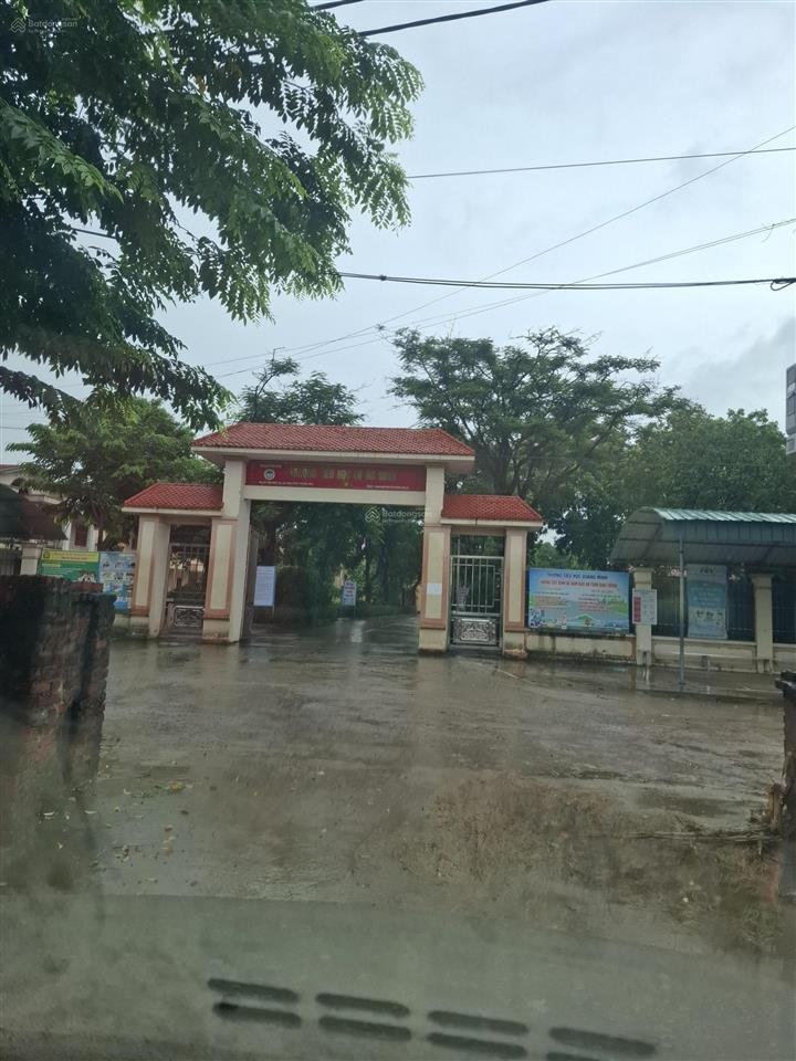 Bán đất cổng trường minh tân lương tài dt 83.5m2 mt hậu 5m ô tô thông 100m ra cổng trường c1 c2