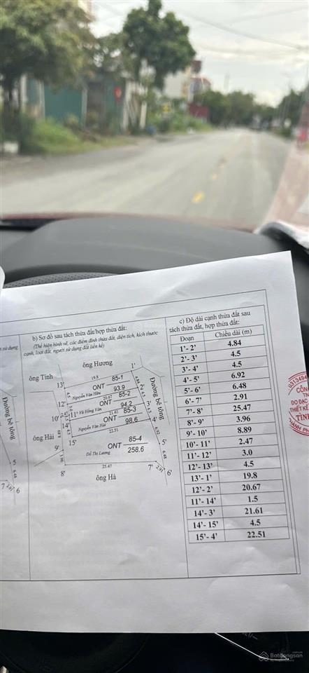 99m mt hậu 4m50 ngõ ô tô nhất trai minh tân lương tài dân cư đông pháp lý chuẩn không quy hoạch