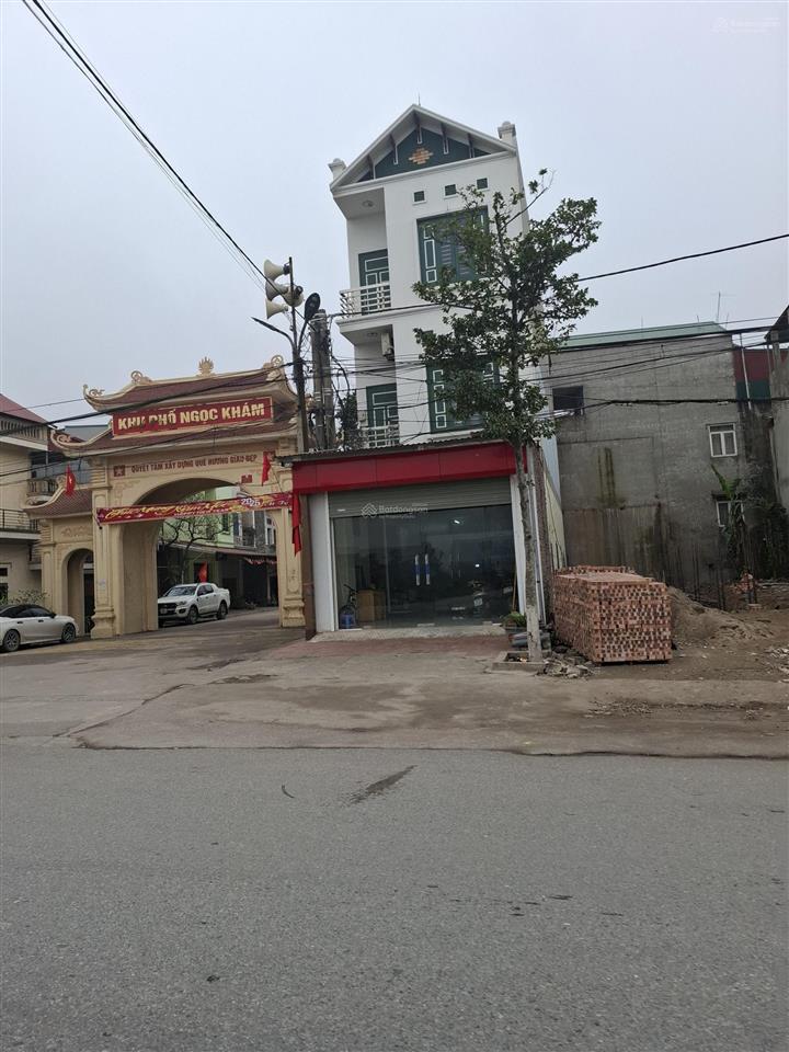 Siêu phẩm cổng chợ ngọc khám gia đông dt 80m2, mt 6m23 nở hậu ô tô thông kinh doanh đa rạng