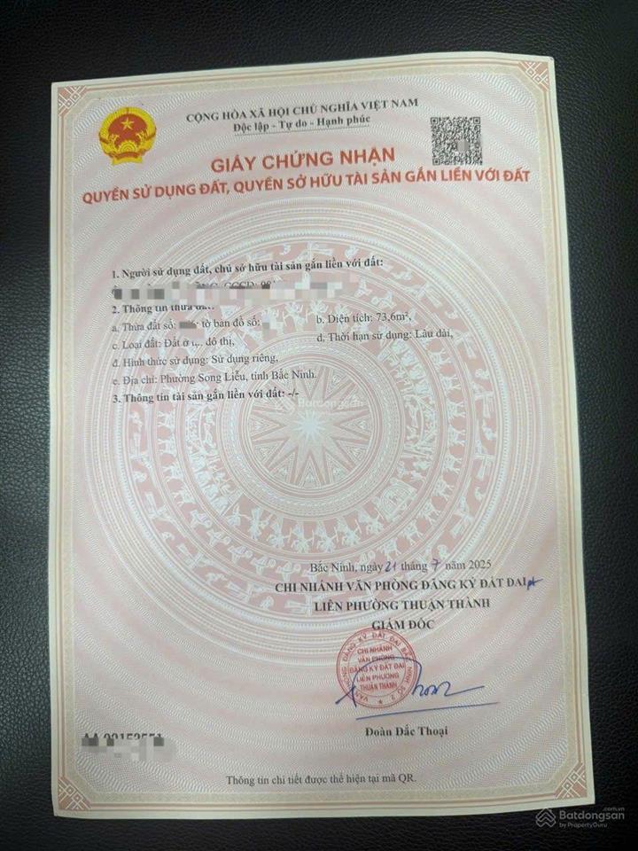 Đất làng nghề đức hiệp xuân lâm 73m2 mt hậu 5m ngõ ôtô thông gần khu công nghiệp đô thị phú mỹ hưng