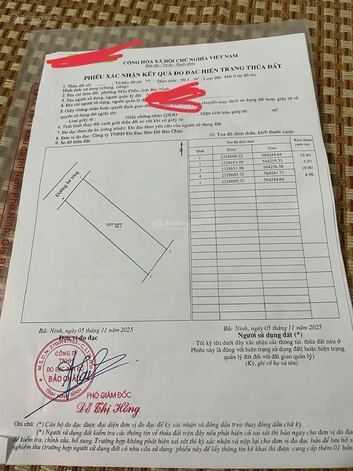 Bán đất yên ngô an bình dt 99m mt hậu 5m ô tô thông gần khu công nghiệp công nhân trọ đông đúc