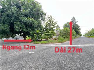 Bán gấp nền góc 2 mặt tiền đường mậu thân