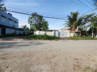 Bán lô đất thổ cư 817m2 góc 2 mặt tiền nhị bình 4, hóc môn, giá 17 tỷ  tặng nhà xưởng