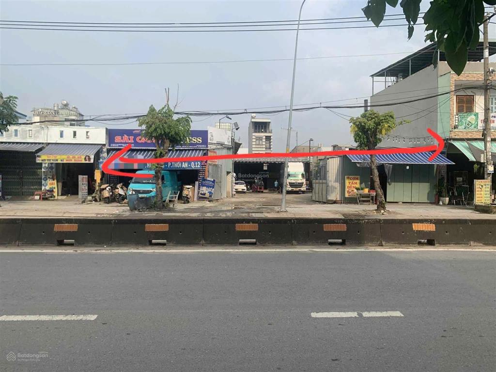 Bán gấp lô đất 952m2 mặt tiền lê thị riêng, phường thới an, quận 12, giá 95 tỷ