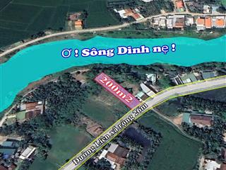 Bán đất hoà thắng khánh hoà view sông dinh ninh hoà l dt200m2 giá 950 triệu