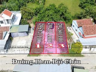 Bán đất mặt tiền đường phan bội châu  ninh hiệp ninh hòa giá 1,2 tỷ