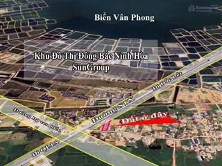 Bán đất tại xã ninh thọ, ninh hòa mặt tiền đường stx nối dốc lết