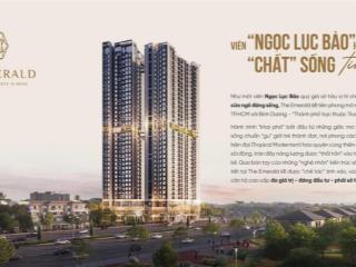 The emerald 68  giỏ hàng 200 căn view sông sài gòn + landmark 81 đẹp nhất dự án