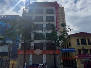 Bán tòa nhà 8 tầng 90m2, mặt tiền 9.5m, hướng đông nam mặt phố nguyễn chí thanh. giá đầu tư