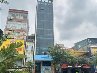 Bán tòa nhà 10 tầng mặt phố văn cao  liêu giai. trung tâm nhất hà nội. giá đầu tư