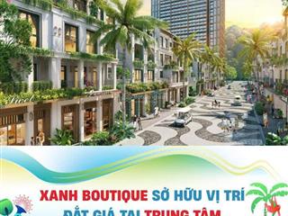 Chỉ với 4,8 tỷ có cơ hội sở hữu liền kề xanh island tại trung tâm thị trấn cát bà  hải phòng