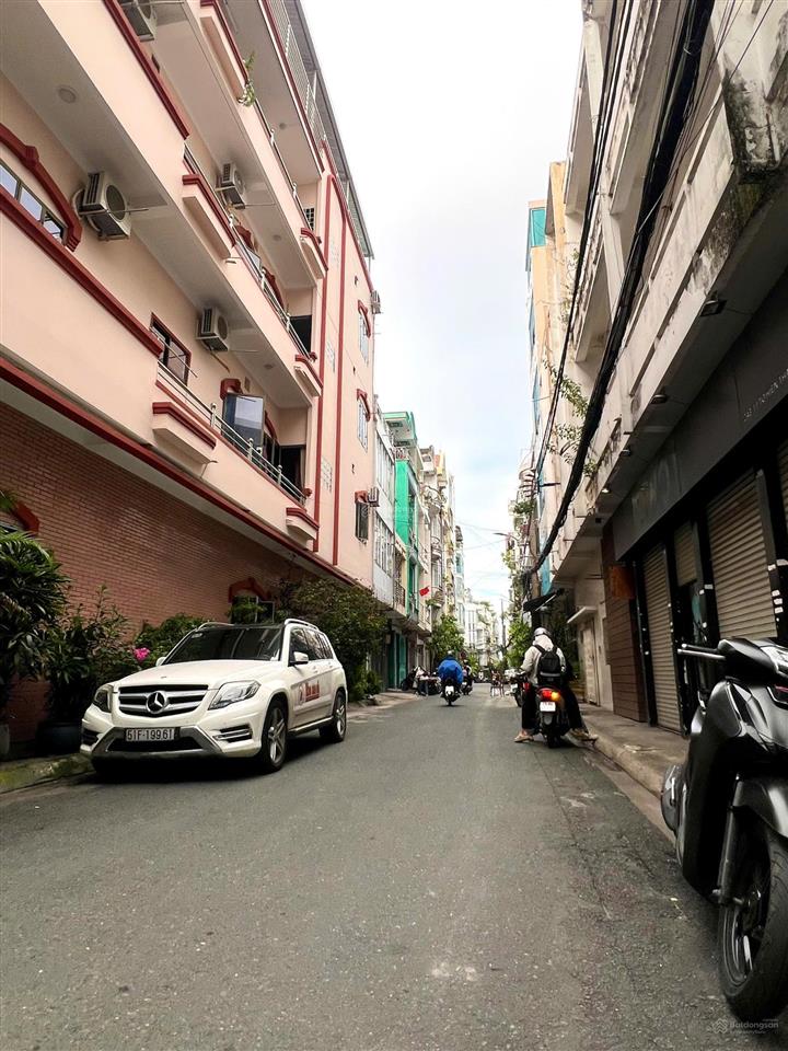 Bán căn hộ dòng tiền hẻm ôtô 8m  dt 4.5x15m  4 tầng  45tr/tháng  giá 18 tỷ tô hiến thành q10