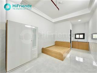 Studio mới xây gần đh nguyễn tất thành, thang máy q12