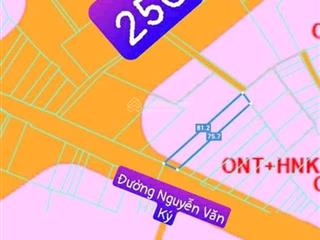 Bán 810m2 có 300m2 thổ cư mặt tiền đường nguyễn văn ký (hl12) gần 25c