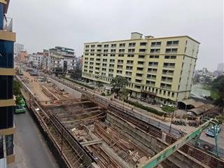 Tòa nhà mặt phố kim đồng hm 45.9tỷ, 122m2 6 tầng nhà một mặt phố một mặt ngõ ô tô tránh kd vip