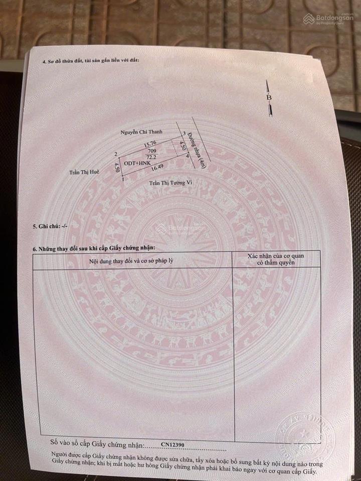 Bán đất đường nhựa ngay kdl đại nam hiệp an, thủ dầu một. dt 4,5x16m thổ cư 60m2. giá 1,75 tỷ