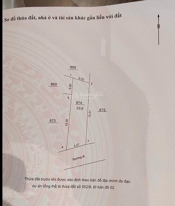 Đức giangđức giang,chính chủ bán đất ~54m ô tô tránh, gần chợ, gần bệnh viện, gần khu đô thị nam 32
