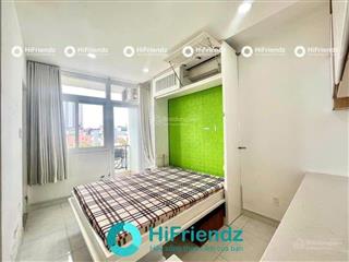 Căn hộ chung cư mini  mặt tiền q8  studio full nội thất  ban công
