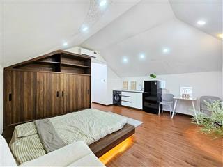Studio full nội thất cao cấp  decor siêu chill  gần khu dân cư yên tĩnh, ven hồ thoáng mát