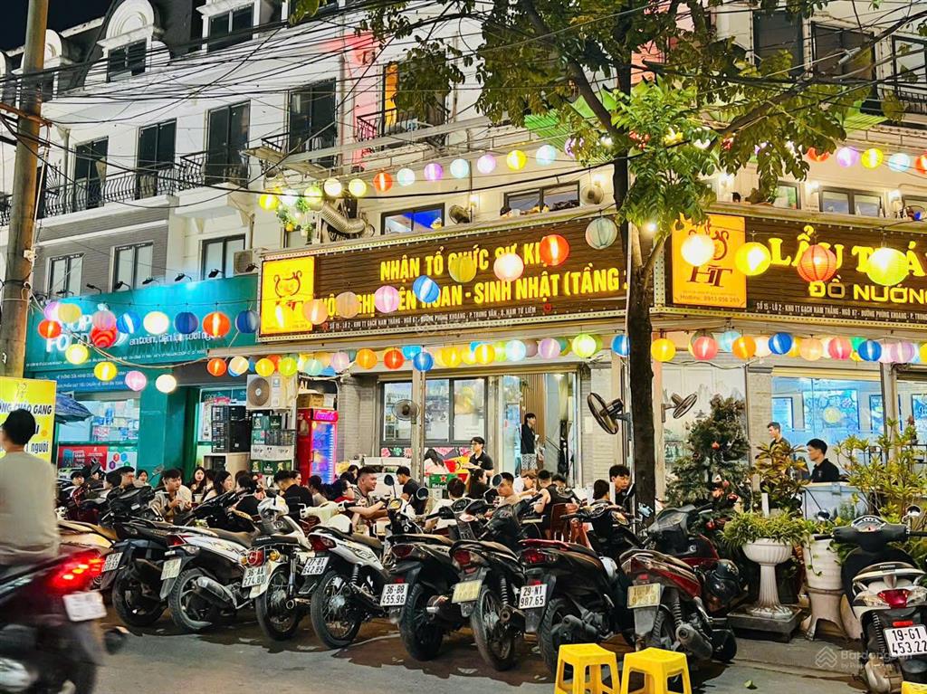 Bán nhà biệt thự kinh doanh sầm uất tại kđt phùng khoang, 133m2, mặt tiền 7 mét, 5 tầng, thang máy