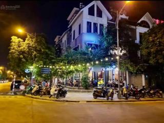 Bán biệt thự lô góc view hồ văn quán, hà đông, dt 230m2, 4 tầng, mt 15m