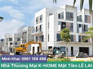 Shophouse thương mại k home  8,2 tỷ/căn hỗ trợ vay 70%ck 20 chỉ vàng bàn giao hoàn thiện nội thất