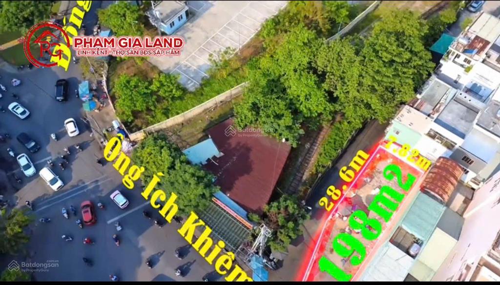 Trung tâm của trung tâm  căn góc 2 mặt tiền ngã 5 ông ích khiêm  đống đa, 200m2