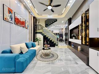 55m2  nở hậu  trệt lầu  3pn  hẻm thẳng một trục  vài căn ra mặt tiền  nhà mới full nội thất