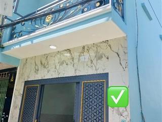 Giá rẻ!!! nhà đẹp lưu hữu phước q8 , mới ở ngay , 2 tầng, dtsd 42m2 , hẻm thông , shr , nhỉnh 2 tỷ