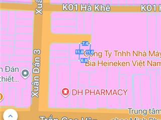 Siêu phẩm nhà 3 tầng 3 mê nội thất cơ bản  xuân đán 3 sát biển  đối lưng nguyễn tất thành