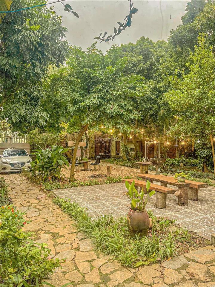 Cần cho thuê lâu dài nhà vườn 500m2 xanhsạchđẹp tiện nghi tại sóc sơn, chỉ 7 triệu/tháng