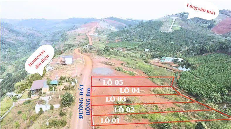 Chỉ 2,5 tr/m2 cần bán 5 lô dt 750m2 (100m2 thổ cư) gần đồi chè tâm châu, thác đam bri, kdl hồ ngọc