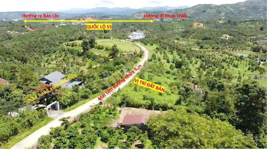 154.6m2 sẵn 100m2 ont chỉ với 400tr. đất tại bảo lâm, lâm đồng. sổ hồng sẵn sang tên ngay