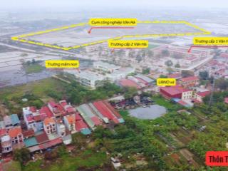 Bán nhanh lô góc 493m2 cụm công nghiệp vân hà, sát đường gom cầu tứ liên  vành đai 3
