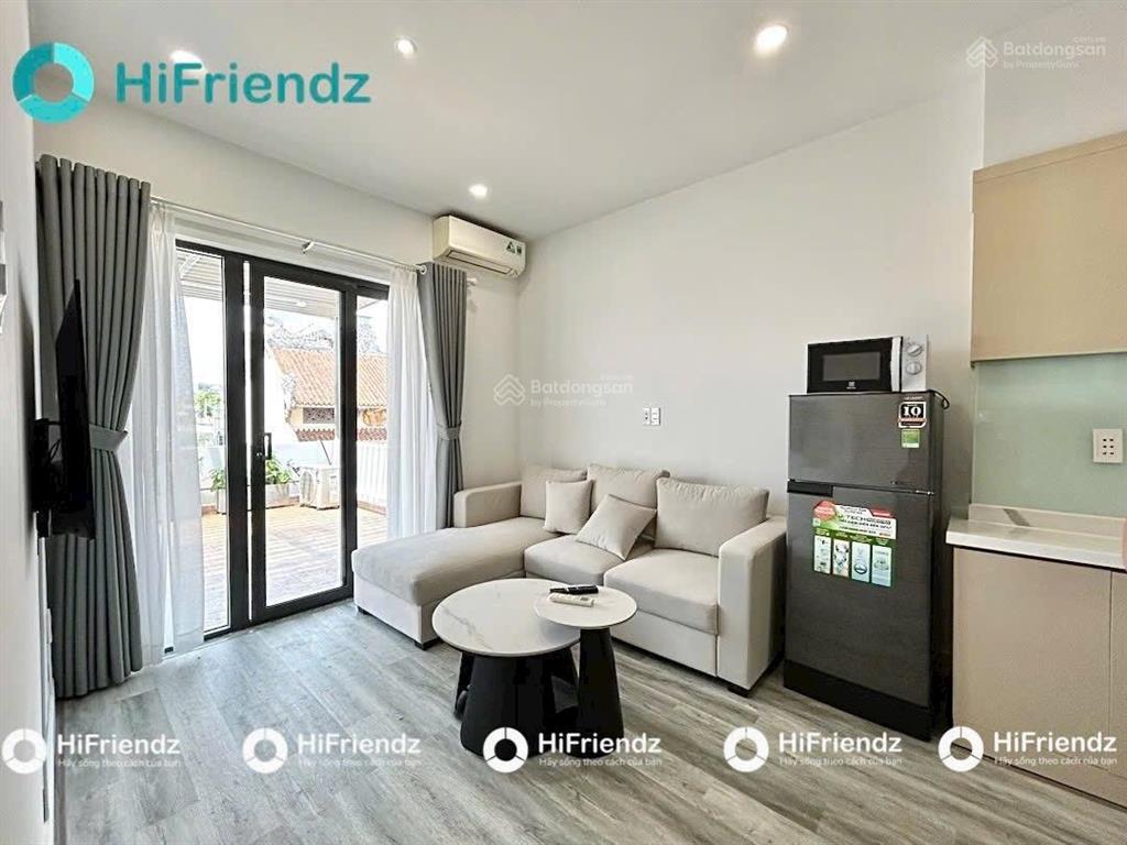 [siêu phẩm] căn hộ 1pn ban công riêng to  đầy đủ tiện nghi hiện đại