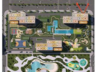 Chính chủ bán cặp studio masteri trinity square  dt 31m2 view đẹp bể bơi, công viên  giá 2.25 tỷ