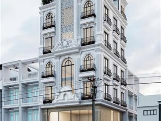 Cầu giấy lô góc ô tô tránh vòng quanh. xây building bề thế. mt 8m thiết kế hiện đại kinh doanh ổn