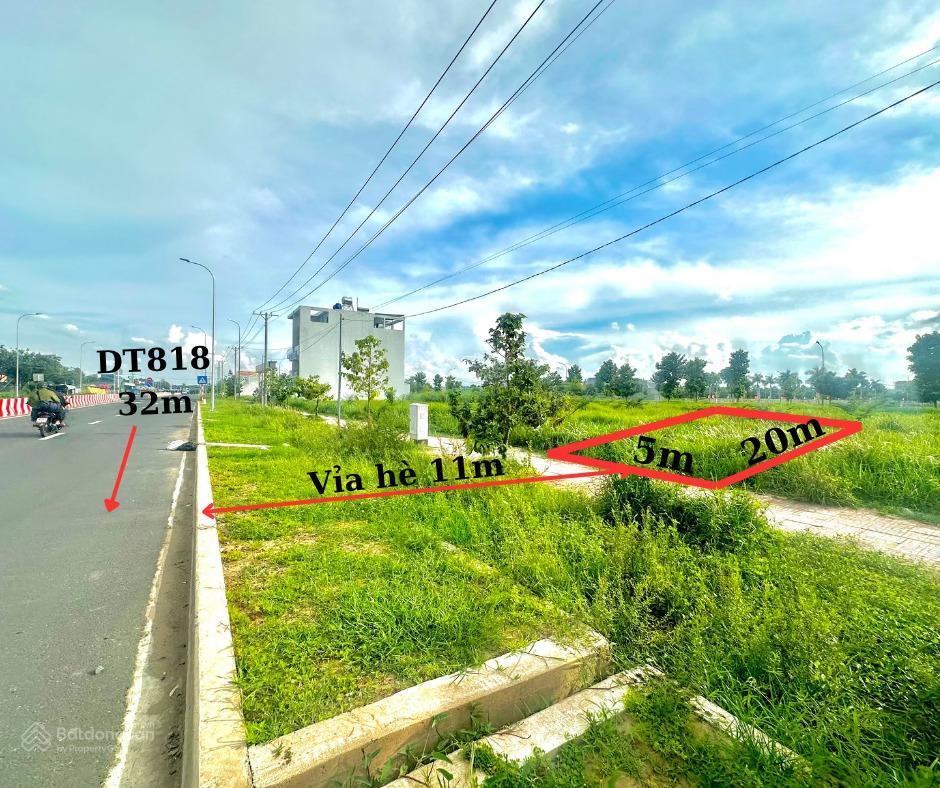 Duy nhất 1 lô mặt tiền đường 818 hướng đông mát mẻ giá 3.329 tỷ lấy liền luôn