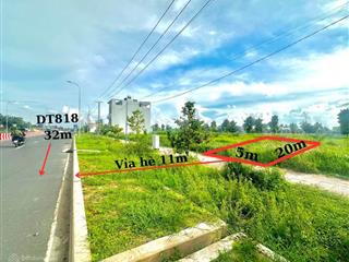 Duy nhất 1 lô mặt tiền đường 818 hướng đông mát mẻ  giá 3.329 tỷ lấy liền luôn
