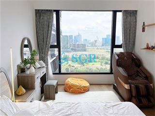 Deal tốt cho thuê 2 phòng ngủ chỉ 32 triệu đầy đủ nội thất tầng 15 view sông quận 1 mà tới 94m2