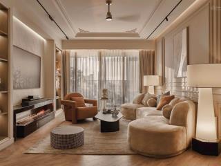 Bán 4 phòng ngủ the river thủ thiêm 202m2, thang máy riêng, 50 tỷ all in, đầy đủ nội thất cao cấp