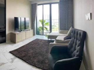 Cho thuê 2+1 phòng ngủ crest metropole 58 triệu net, đầy đủ nội thất 116m2 tầng cao